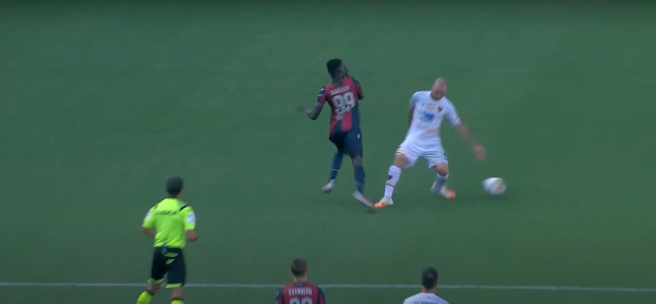 Bologna Lecce 3-2 media voto stampa pagelle definitive Falco Mancosu