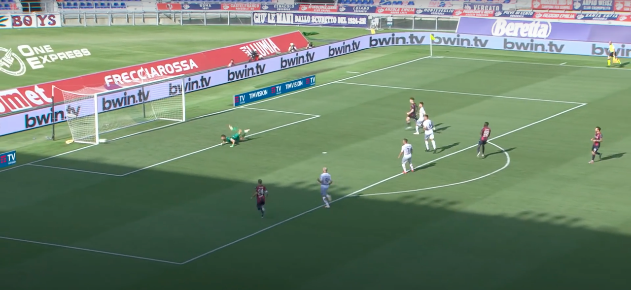 Bologna Lecce 3-2 media voto stampa pagelle definitive Falco Mancosu