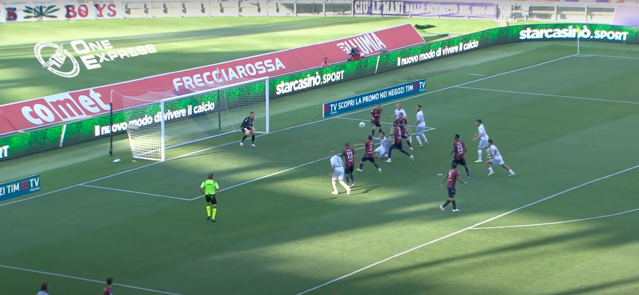 Bologna Lecce 3-2 media voto stampa pagelle definitive Falco Mancosu