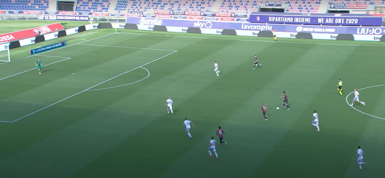 Bologna Lecce 3-2 media voto stampa pagelle definitive Falco Mancosu