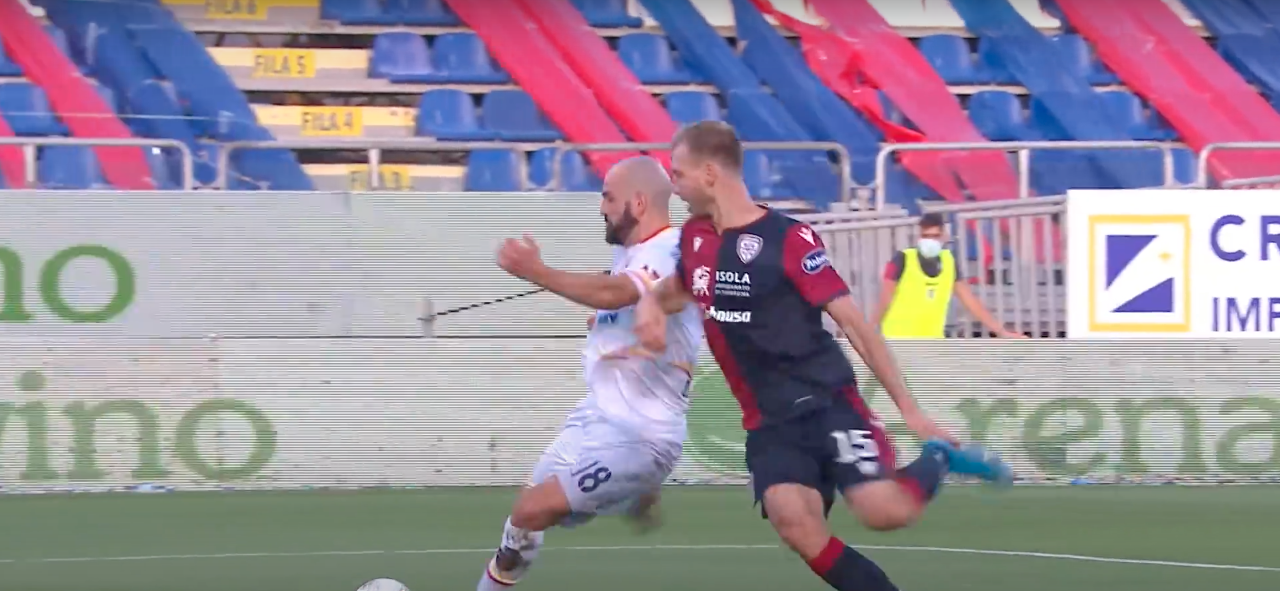 Cagliari Lecce 0-0 media voti stampa pagelle definitive Babacar Farias