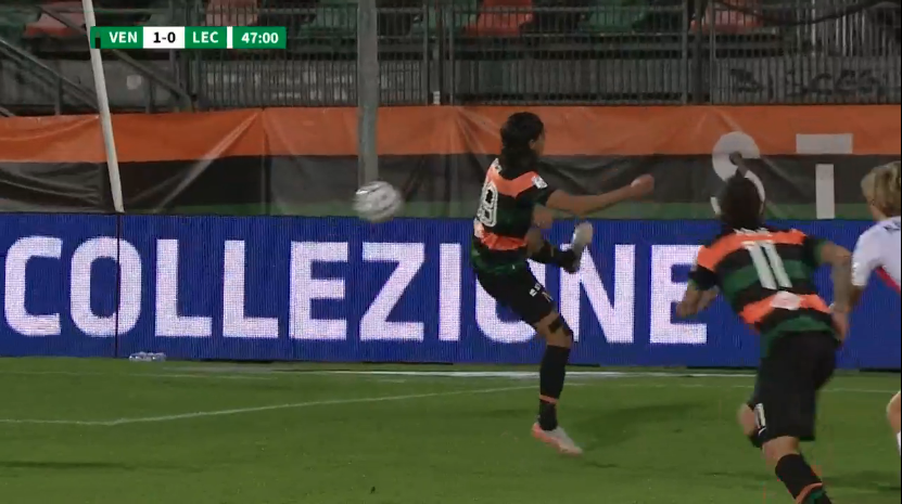 Venezia Lecce 1-0 video gol highlights sintesi playoff voti pagelle Maleh assist