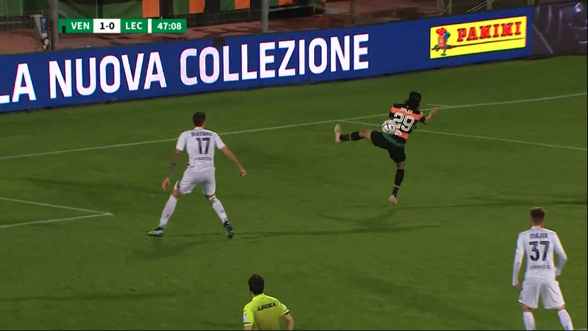 Venezia Lecce 1-0 video gol highlights sintesi playoff voti pagelle assist Maleh