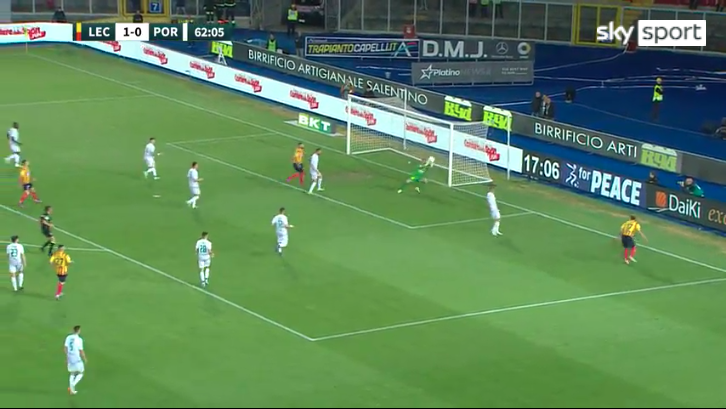 Lecce Pordenone 1-0 sintesi media voti pagelle stampa nazionale locale Gendrey Pasalino