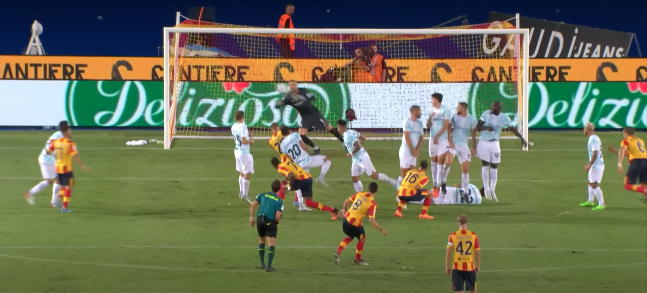 Lecce Inter 1-2 sintesi media voti pagelle stampa nazionale locale Bistrovic Handanovic