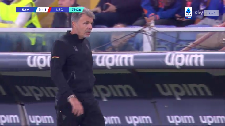 Sampdoria Lecce 0-2 Colombo Banda sintesi media voti pagelle 2022 Baroni