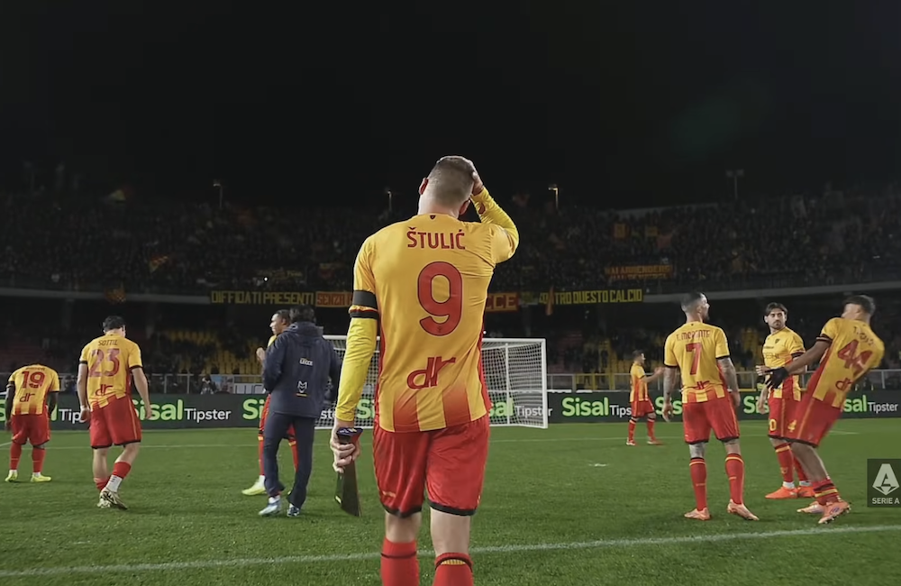 Lecce-Pisa 1-0: Stulic 7,1 Pierotti 5,75 Di Francesco 7,05. Pagelle Definitive