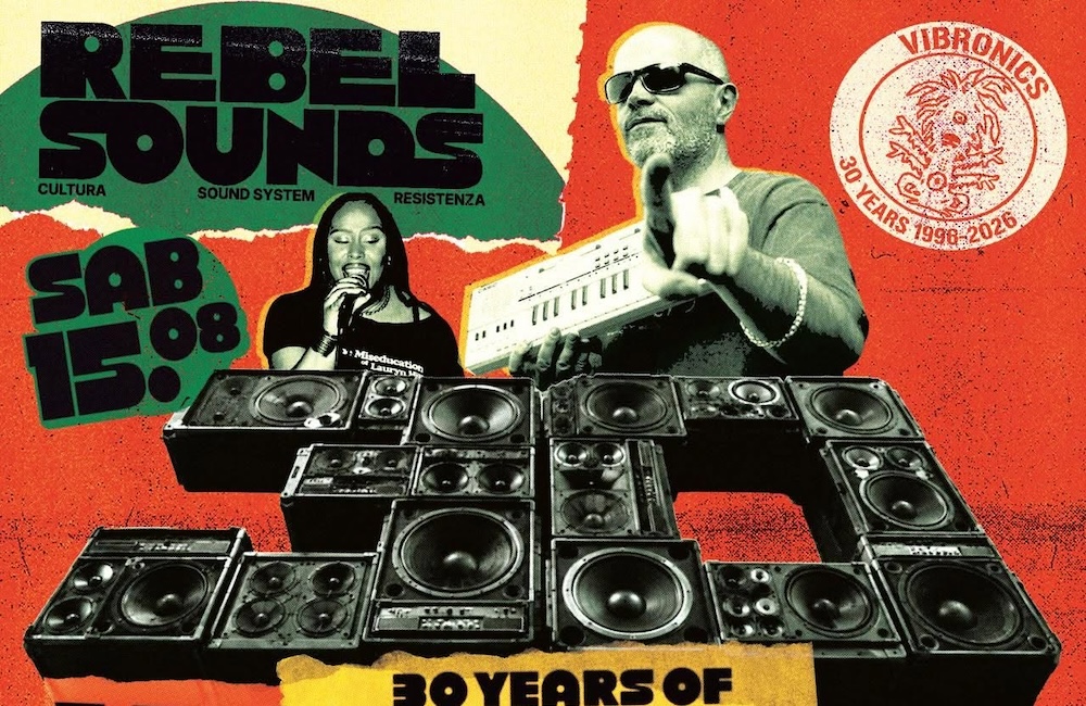 Rebel Sounds: il 15 agosto gran finale con il trentennale di Vibronics